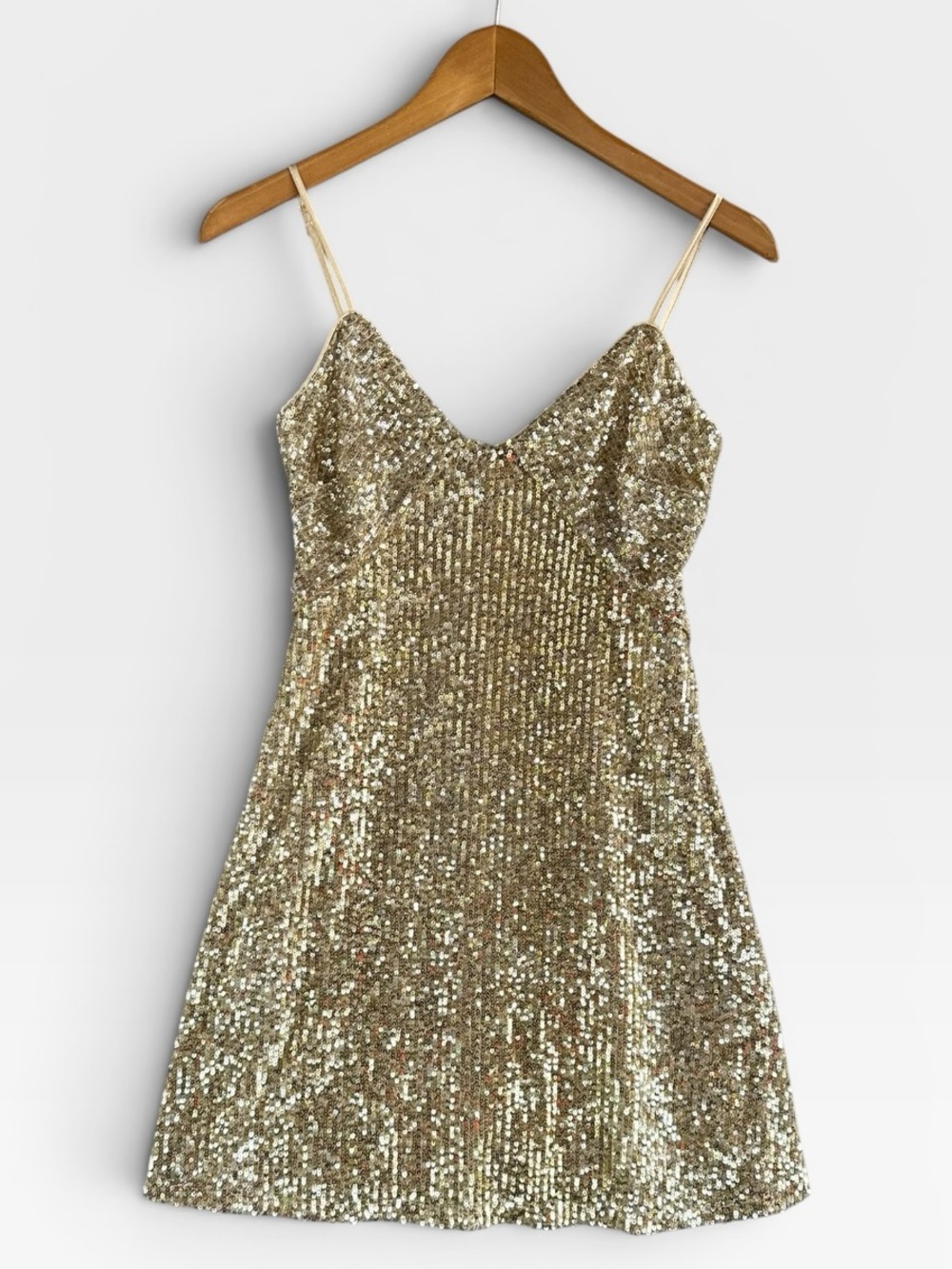 🎉5 for $45🎉 Miami sequin dress mini short size XS